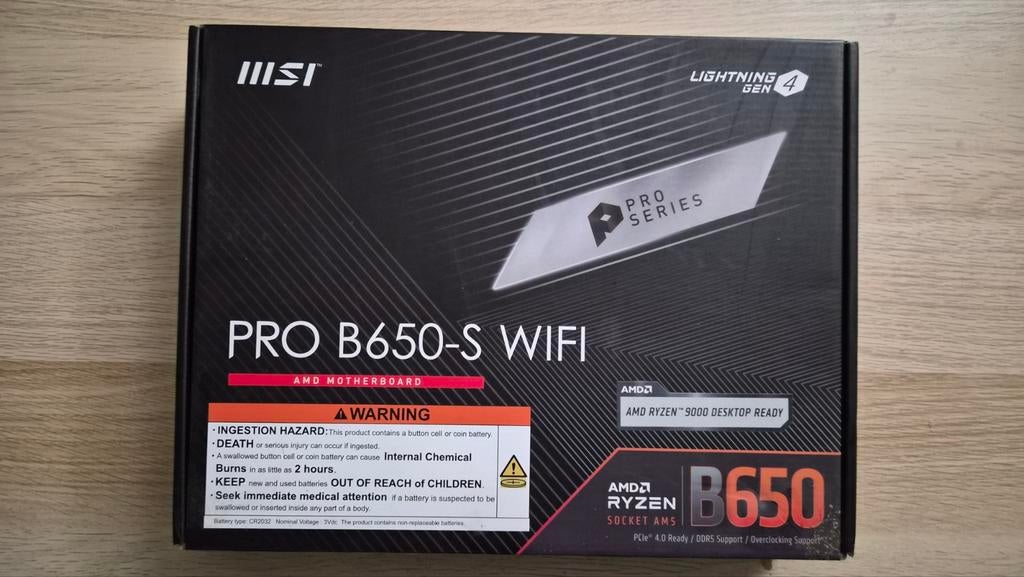 MSI B650-M WIFI, Ophalen of Verzenden, Nieuw