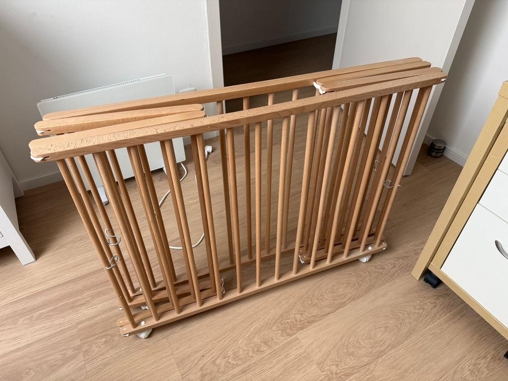 Opvouwbare babybox, Ophalen, Gebruikt