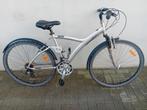 Herenfiets - damesfiets- mountainbike alu Btwin 28inch 21v, Gebruikt, Fully, 45 tot 49 cm, Ophalen