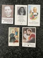 5 x reliek / relikwie, Ophalen of Verzenden, Zo goed als nieuw, Kaart of Prent, Christendom | Katholiek