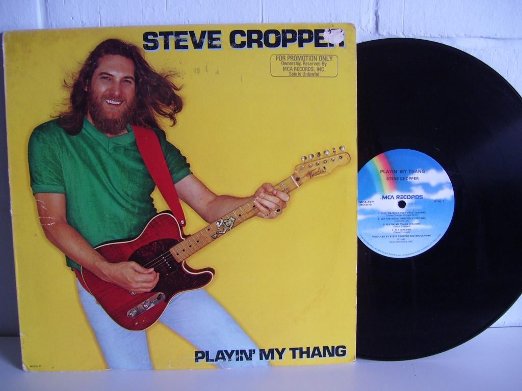 STEVE CROPPER  playin' my thang, CD & DVD, Vinyles | Rock, 12 pouces, Pressage original, Enlèvement ou Envoi, 1980 - 1989