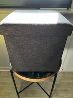 Opvouwbare poef met bergruimte, bedtafeltje, laptopkussen, Enlèvement ou Envoi, Comme neuf