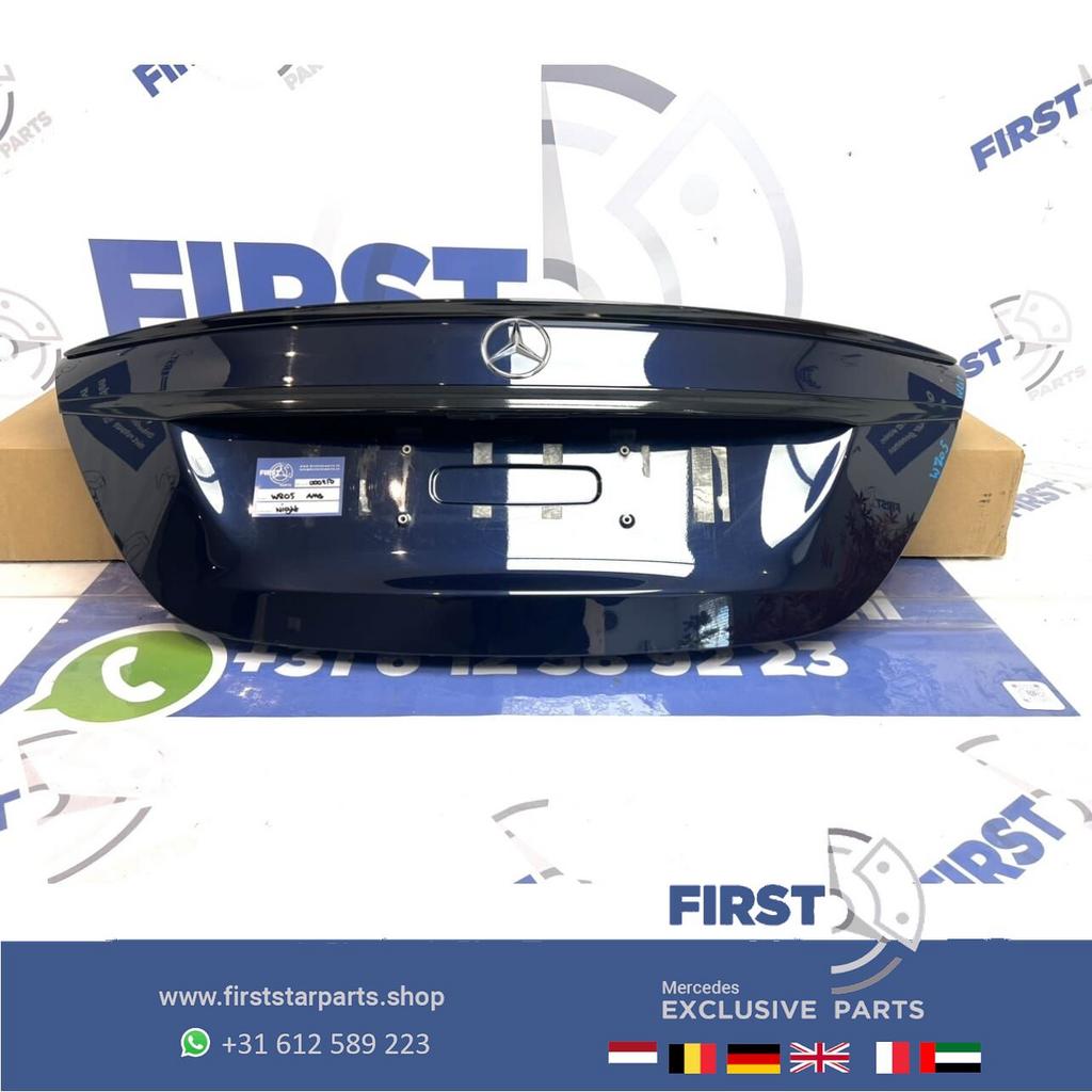 W205 C KLASSE AMG KOFFERBAK ACHTER KLEP origineel Mercedes C, Arrière, Haillon arrière, Utilisé, -
