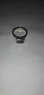 Bague pour femme, argent et noir, Lumani, Enlèvement ou Envoi, Comme neuf, Noir, Argent
