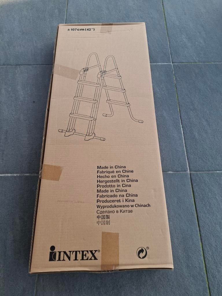 intex zwembadladder, Tuin en Terras, Zwembad-toebehoren, Ophalen, Nieuw, Ladder