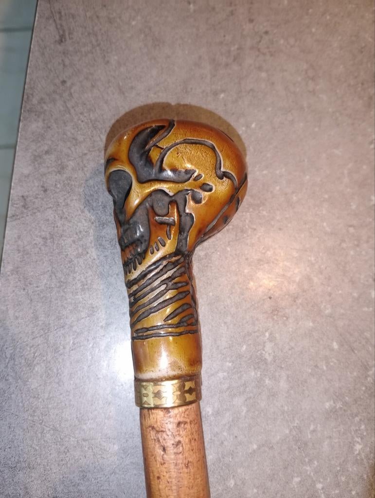 Canne crâne, Enlèvement ou Envoi