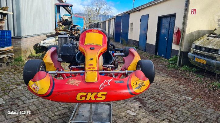 Te koop  birel met rotax max senior, Sports & Fitness, Karting, Comme neuf, Kart, Enlèvement