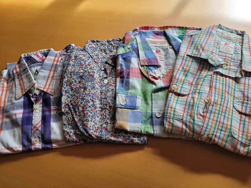Lot de chemises 128, Enfants & Bébés, Vêtements enfant | Taille 128, Garçon, Enlèvement ou Envoi, AO76 American Outfitters, Chemise ou Chemisier