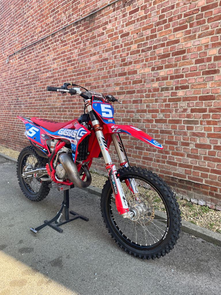125cc Gasgas rood, Occasion, 125 cm³, Particulier, Moto de cross