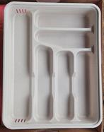 Bestekbak in lich grijs. afmeting 38 cm x 31cm. In goede sta, Maison & Meubles, Cuisine | Couverts, Enlèvement