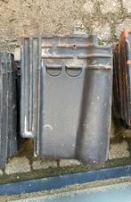 Zwarte matte Pottelberg dakpannen, Doe-het-zelf en Bouw, Ophalen, Gebruikt