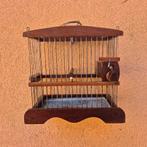 Vogel kooie hand made, Ophalen of Verzenden, Zo goed als nieuw, Hout, Vogelkooi