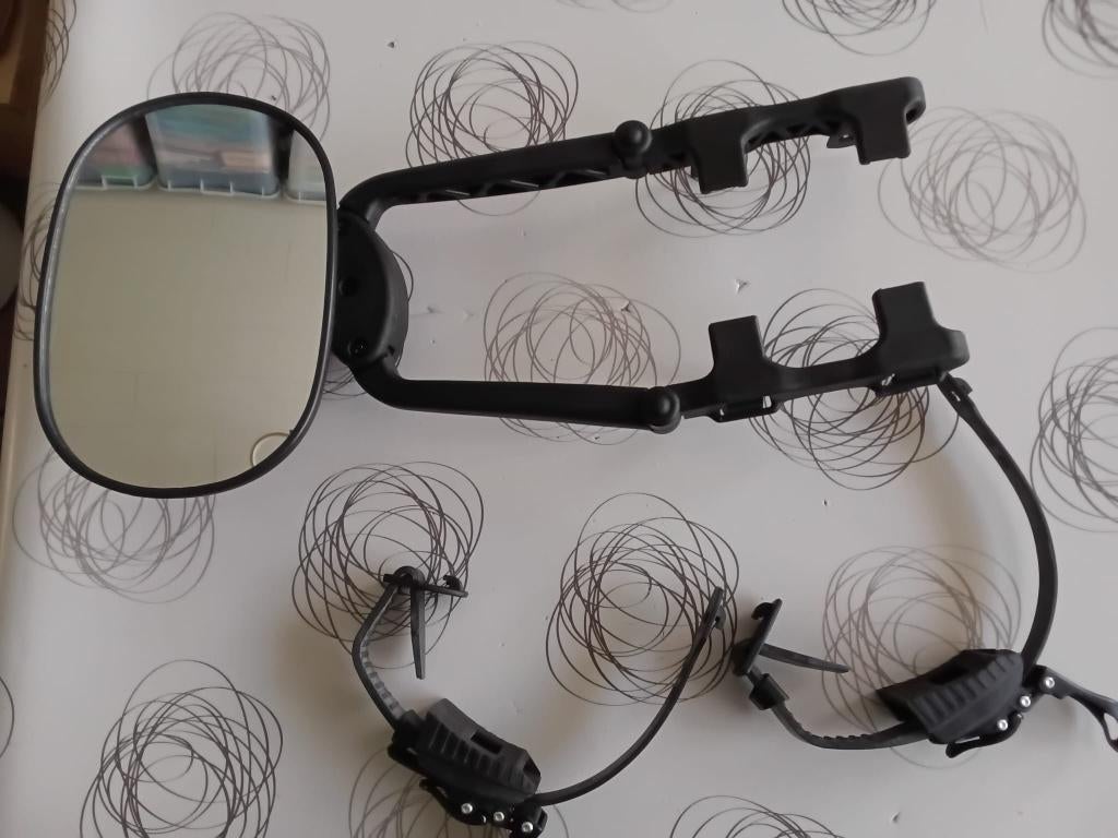 caravanspiegels 2 stuks, Caravanes & Camping, Enlèvement, Comme neuf