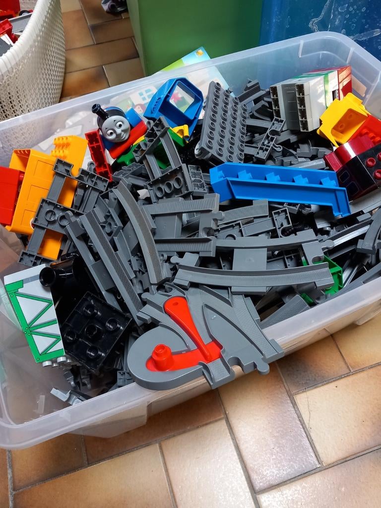 LEGO DUPLO trein, Ophalen