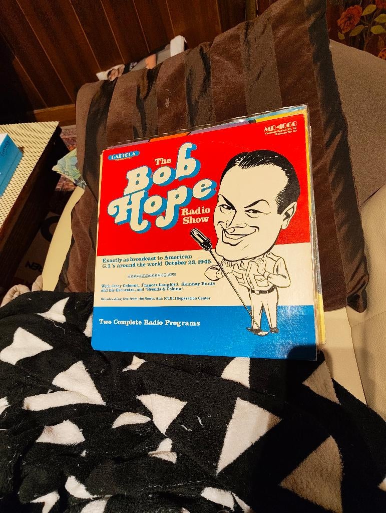 Lp The Bob Hope Radio Show, Verzenden, Gebruikt, Overige formaten