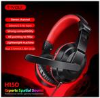 Bedrade on-ear gaming headset met microfoon voor PC PUBG,, Mute-functie, Nieuw, On-ear, Bedraad