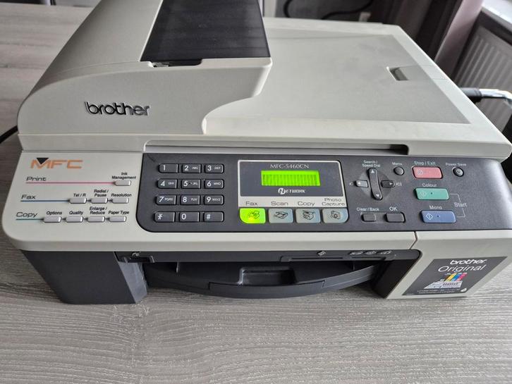 Fax printer.  Brother MFC-5460CN, Télécoms, Fax, Fax, Enlèvement
