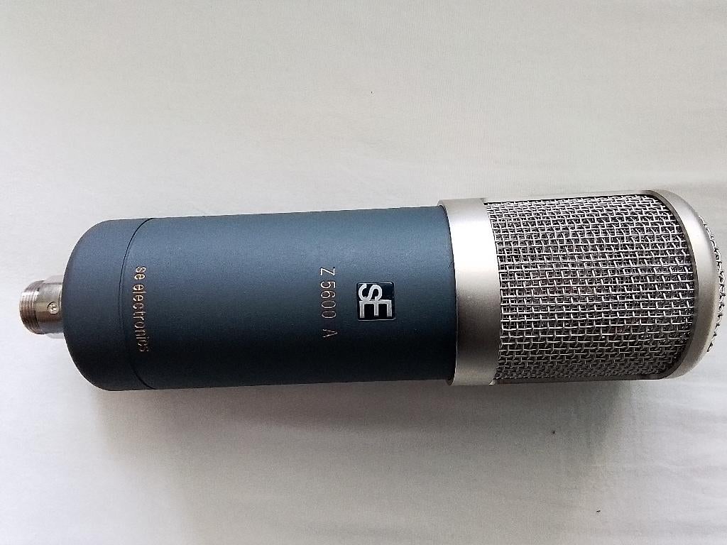 SE electronics Z 5600 A, Musique & Instruments, Microphones, Enlèvement, Comme neuf, Micro studio
