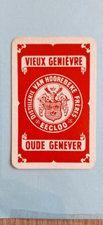 Carte à jouer Eecloo_Distillerie Van Hoorebeke red_joker_256, Enlèvement ou Envoi, Utilisé, Joker(s)