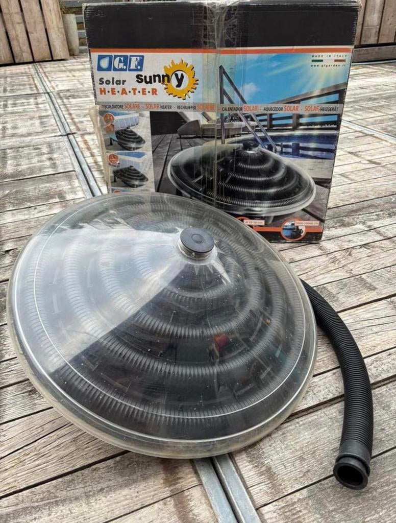 Chauffage solaire piscine CF Sunny – Bon état, Enlèvement, Comme neuf