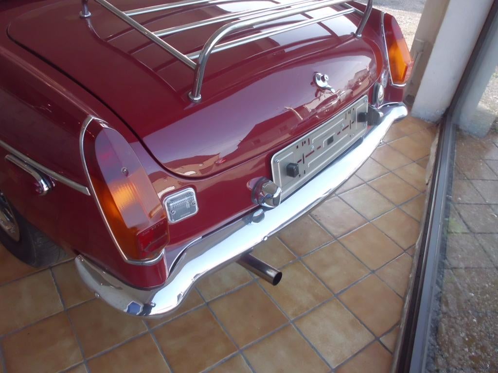 MGB CABRIO, Auto's, Achterwielaandrijving, Zwart, Cabriolet, Leder