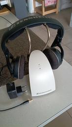 Draadloze koptelefoon, TV, Hi-fi & Vidéo, Casques audio, Sans fil, Sennheiser, Circum-aural, Comme neuf