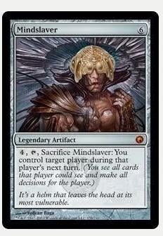 Mindslaver - SOM - MTG - NM, Hobby en Vrije tijd, Verzamelkaartspellen | Magic the Gathering, Ophalen of Verzenden