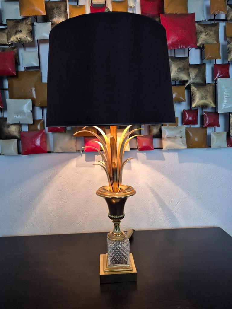 Stijlvolle tafellamp in Boulanger-stijl – 74 cm hoog, Huis en Inrichting, Lampen | Tafellampen, Ophalen of Verzenden