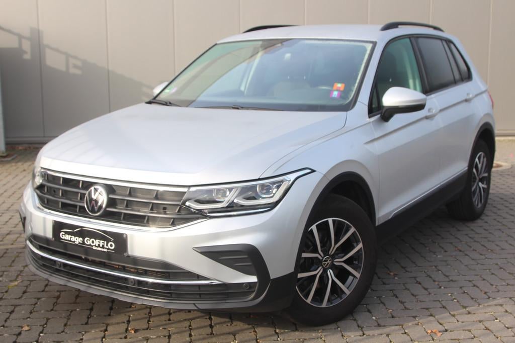 Volkswagen Tiguan 1.5TSI - 96.200KM - 2021, Argent ou Gris, Achat, Euro 6, Alarme