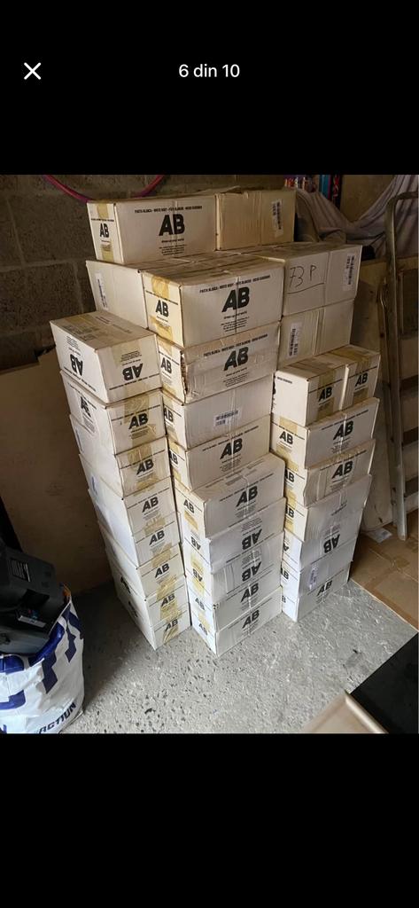 Lot de 1752 carrelages, blanc marbre neuf !!! Prix 265€ a di, Ophalen, Keramiek, Nieuw, Minder dan 20 cm