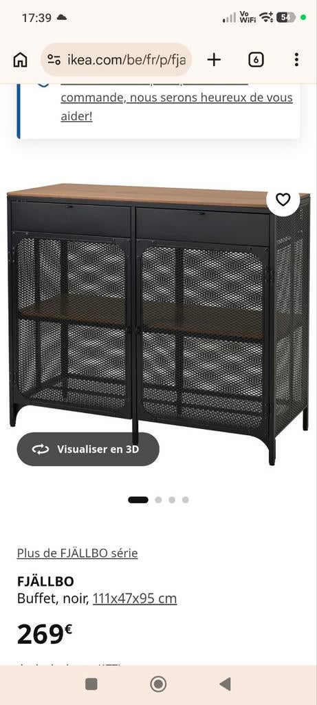 Lot meuble Ikea (buffet, meuble tv, étagère), Maison & Meubles, Maison & Meubles | Autre, Enlèvement