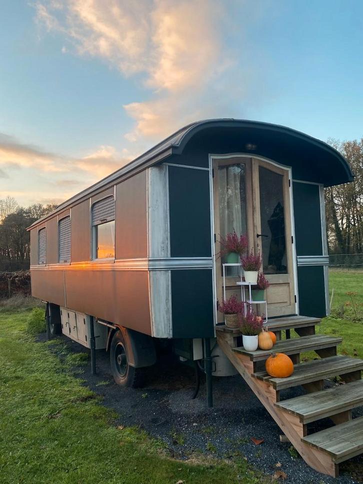 2026 buggenhoutse woonwagen/tinyhouse tinyhouse/pipowagen, Caravans en Kamperen, Overige Caravans en Kamperen, Ophalen