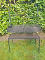 Zwart ijzeren rek, Ophalen of Verzenden