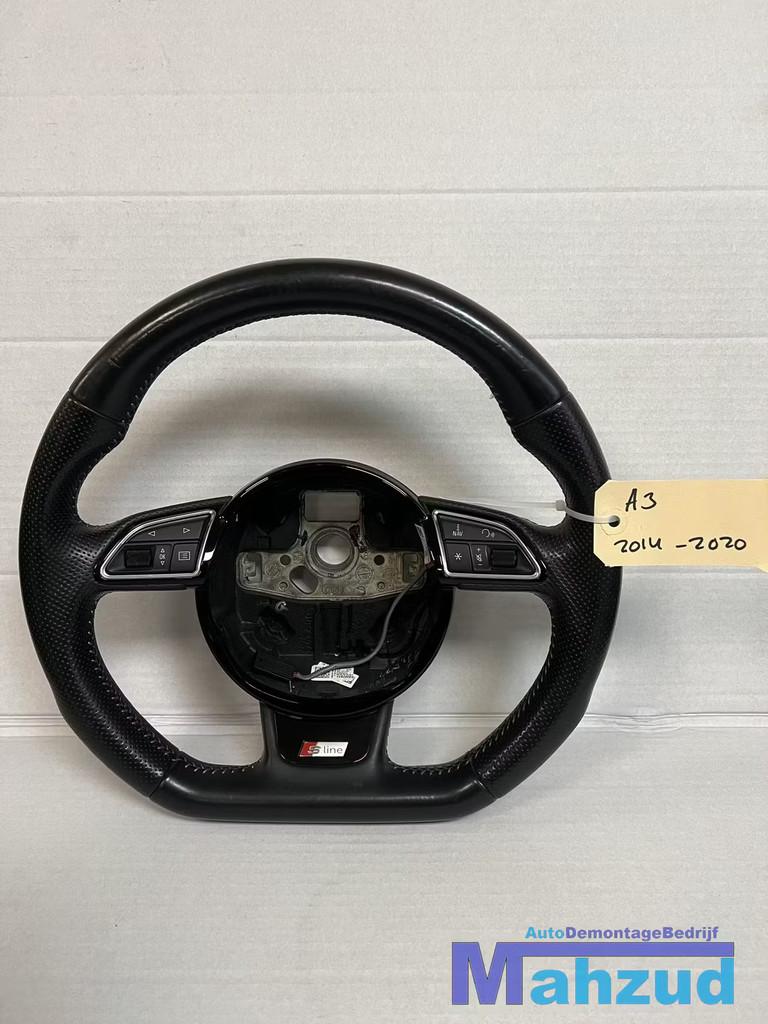AUDI A3 8V Sport s line stuurwiel stuur 2012-2020, Autos : Pièces & Accessoires, Commande, Audi, Utilisé