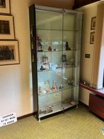 Vitrinekast, Huis en Inrichting, Kasten | Vitrinekasten, Ophalen, Met deur(en), 200 cm of meer, Glas