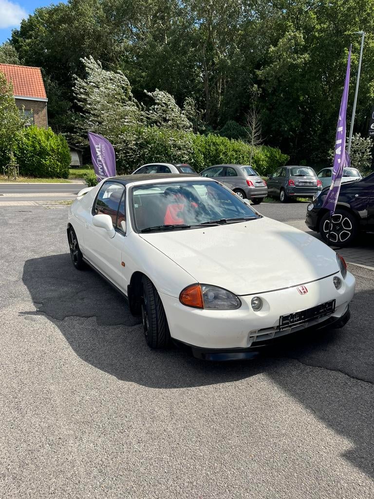 Honda crx del sol, Auto's, Honda, Stof, Wit, Handgeschakeld, Particulier