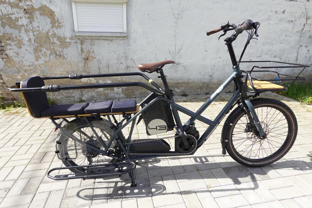 Velo cargo long tail bike43, Vélos & Vélomoteurs, Vélos électriques, Utilisé, Autres marques, 30 à 50 km par batterie, Enlèvement