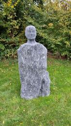 Tuinbeeld massief basalt, Tuin en Terras, Ophalen, Zo goed als nieuw, Steen