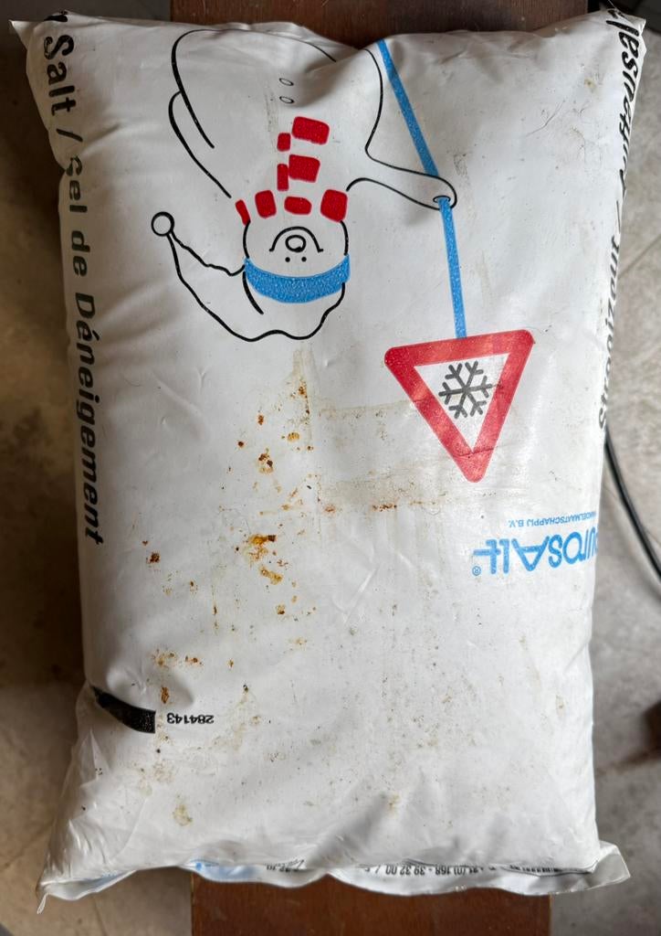 Zak strooizout. 2 euro . 5 kg, Tuin en Terras, Zand, Ophalen, Nieuw