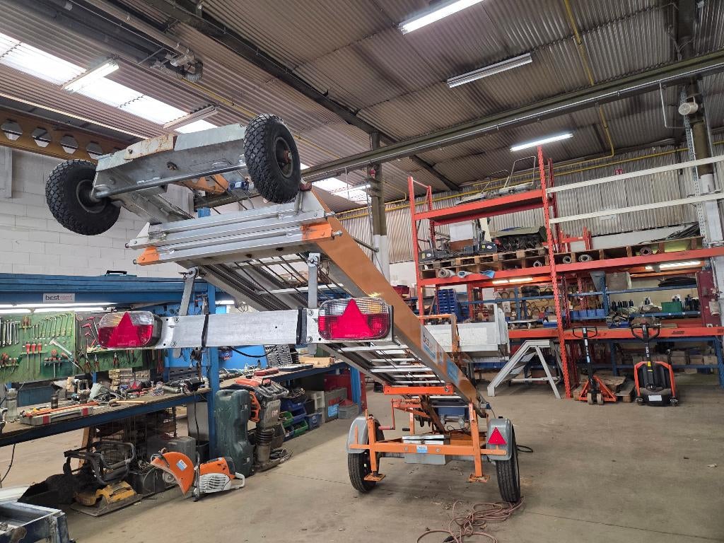 Verhuislift 13 meter, Bricolage & Construction, Échelles & Escaliers, Utilisé, Enlèvement