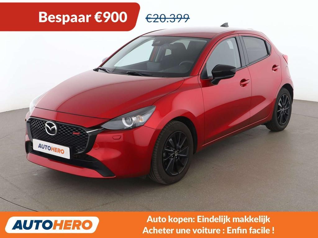 Mazda 2 1.5 Skyactiv-G Mild-Hybrid Homura (bj 2024), Auto's, Mazda, Stof, Gebruikt, 5 zetels, 1157 kg