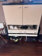 Retro kast, Ophalen, Gebruikt, 100 tot 150 cm, 100 tot 150 cm