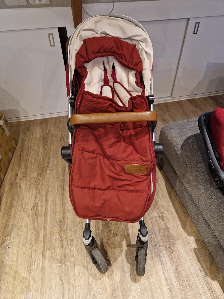 Joolz kinderwagen 3-in-1 set, Gebruikt, Verstelbare duwstang, Ophalen, Kinderwagen