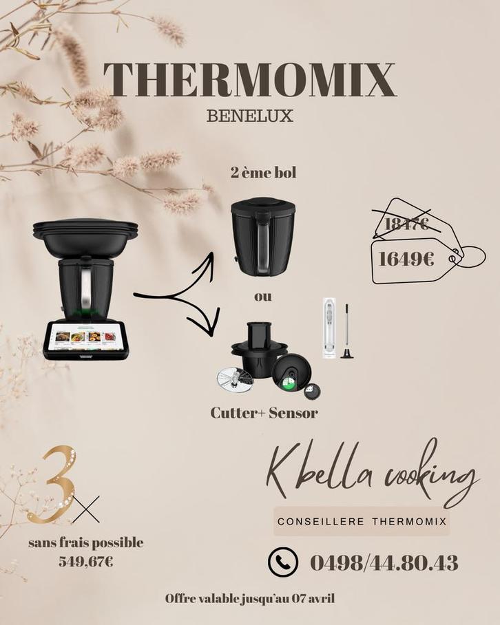 Thermomix TM7, Electroménager, Électroménager & Équipement Autre, Neuf, Enlèvement
