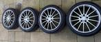 Mercedes AMG 18 inch velgen met zomerbanden, Auto-onderdelen, Banden en Velgen, Ophalen, 18 inch, Gebruikt, Velg(en)