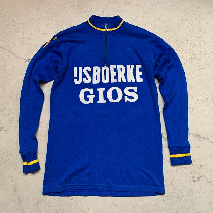 Walter Godefroot 1978 Ijsboerke-GIOS koerstrui wielertrui, Fietsen en Brommers, Fietsaccessoires | Fietskleding, Gebruikt, Ophalen of Verzenden