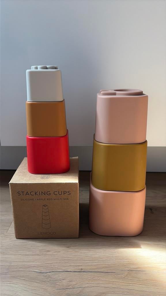Stapel bekers LIEWOOD stacking cups, Ophalen, Zo goed als nieuw