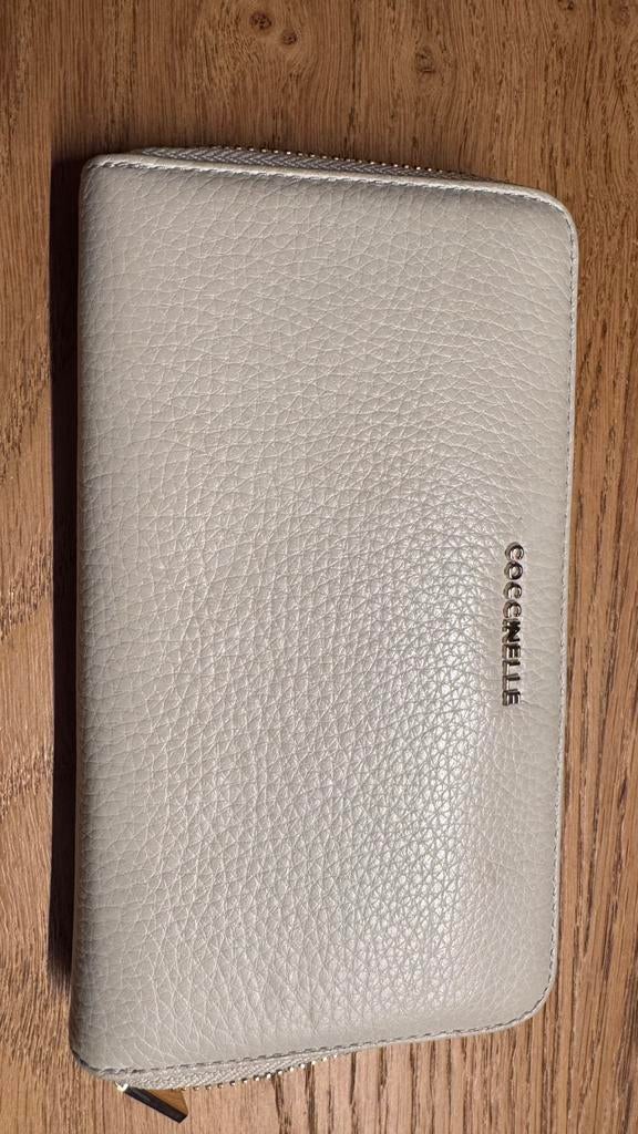 Portomonee, Handtassen en Accessoires, Portemonnees, Overige merken, Gebruikt, Beige, Ophalen of Verzenden