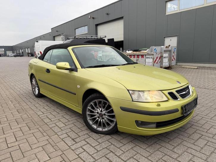 Saab 9-3 Cabrio 2.0 benzine Automaat 1 JAAR GARANTIE, Auto's, Saab, Bedrijf, Te koop, Saab 9-3, ABS, Airbags, Airconditioning