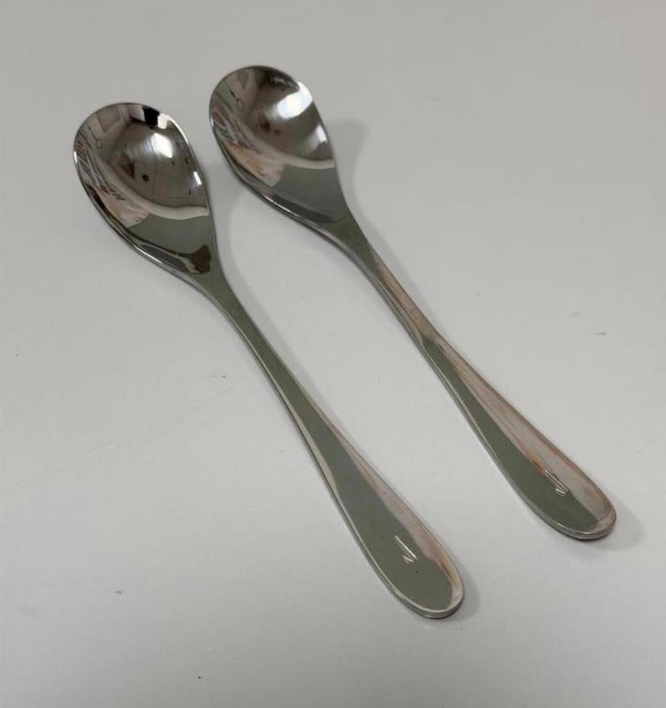 Oneida Reliance lepels 20 cm RVS – set van 2 - late 20e eeuw, Ophalen of Verzenden